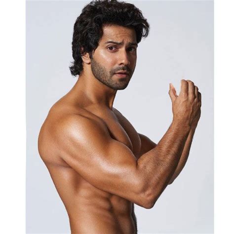 Varun Dhawan Flaunting His Rock Hard Pecs And Six Pack Abs Are The