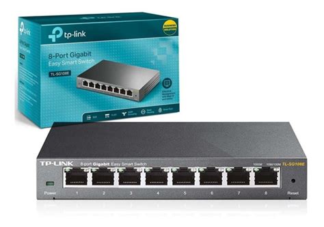 Switch Gigabit Gerenciável De 16 Portas Tp Link Tl Sg116e MercadoLivre