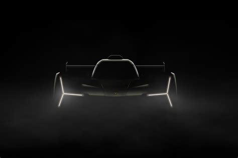 Lamborghini LMDh Prima Immagine E Motore V8 Ibrido Per Il Bolide Per