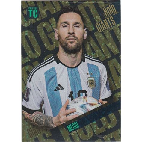 Buy Soccer Cards Messi Holo Giants Panini Top Class 2023