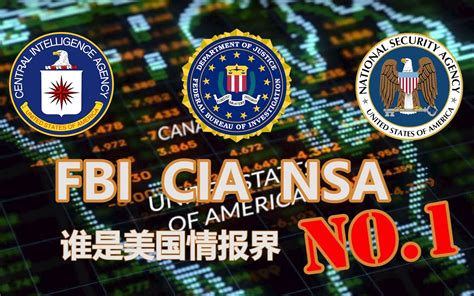 Fbi Cia Nsa 谁是美国情报界的no1 美国情报体系介绍哔哩哔哩bilibili