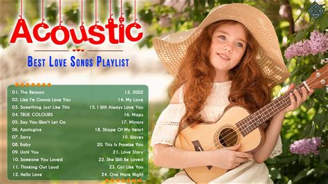 Greatest Hits Acoustic Love Songs Playlist 🎵 Ballad Acoustic Covers ...