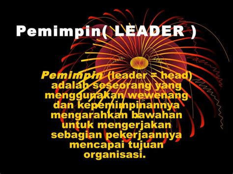 Pemimpin Leadership 1 Ppt