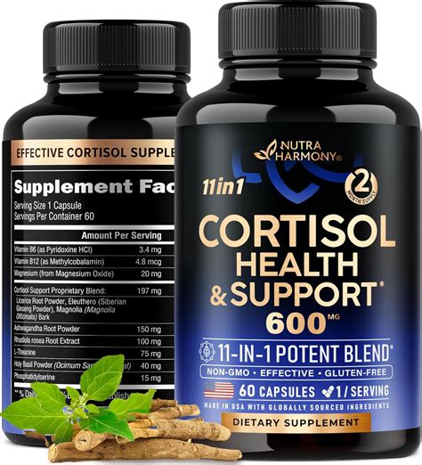 Cortisol Supplement - 11-in-1 Hormone Balance for Women – NUTRAHARMONY