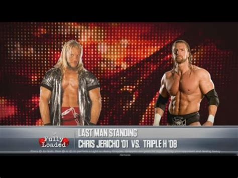 Wwe K Fully Loaded Chris Jericho V Triple H Last Man Standing