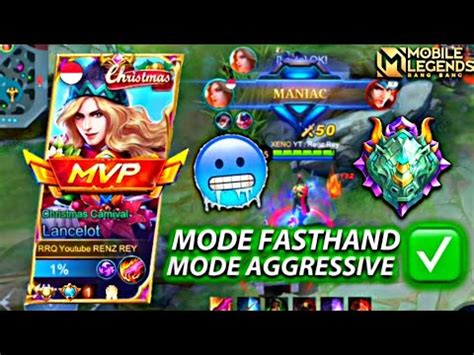 Top Global Lancelot Aggressive Fasthand Gameplay Top Indonesia