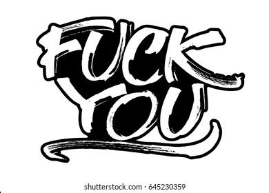Im Genes De Fuck You Calligraphy Im Genes Fotos Y Vectores De