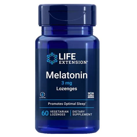 Life Extension Melatonina Mg C Psulas Suplelive