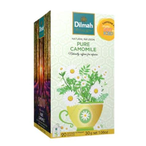 Dilmah Pure Camomile Infusion Ceylon Tea Tea Bags Jungle Lk