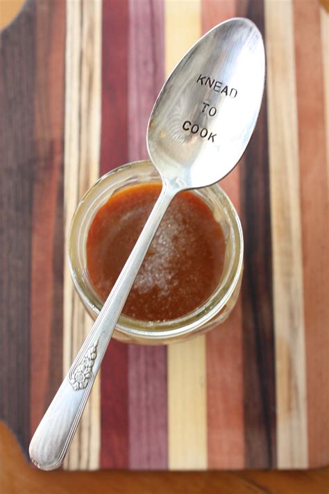 Sea Salt Caramel Sauce. - Knead to Cook