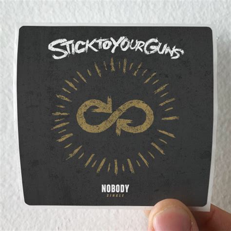 Stick to Your Guns Diamond Album Cover Sticker