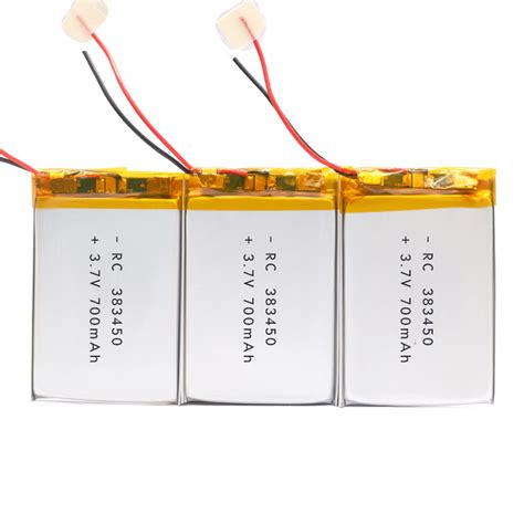 Rechargeable Polymer Lithium Battery V Mah Lipo Battery