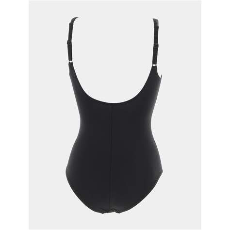 Maillot de bain 1 pièce bodylift lucia noir femme Arena wimod