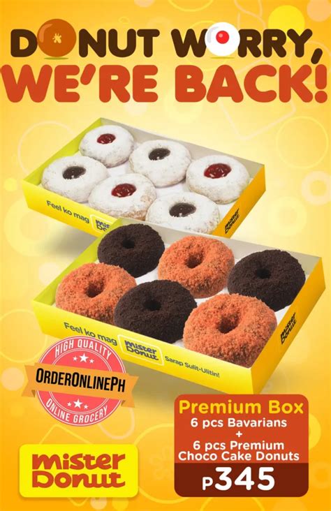 mister donut philippines menu prices