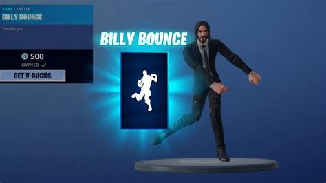 Billy Bounce Emote Fortnite New Emote Youtube