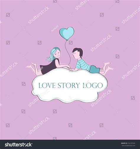 Love Story Logo Symbol Your Design Stock Illustration 316197020