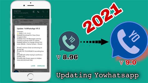 How To Update Yowhatsapp New Version Youtube