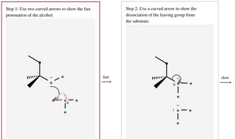 Solved Complete The Electron Pushing Mechanism For The E1 Chegg