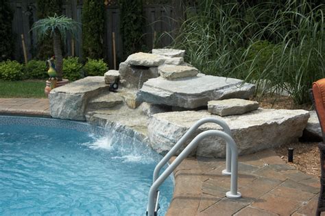 Inground Pool Water Features