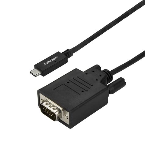 Startech Ft M Usb Type C To Vga Video Adapter Cable X