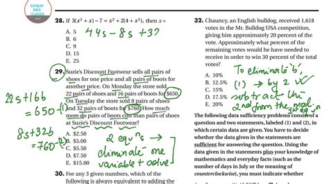 Gmat Practice Test With Answers Gmat Functions Made Simple