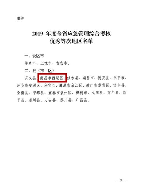 【喜报】西湖区荣获2019年度全省应急管理综合考核优秀等次澎湃号·政务澎湃新闻 The Paper