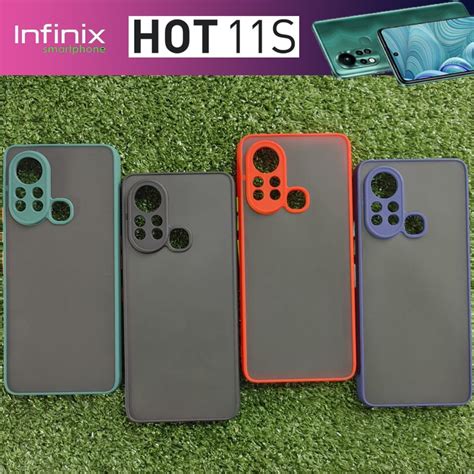 เคส ยาง TPU ขอบกนกระแทก คละส สำหรบ Infinix Hot S Shopee Thailand