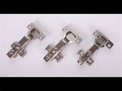 Виды мебельных петель - YouTube