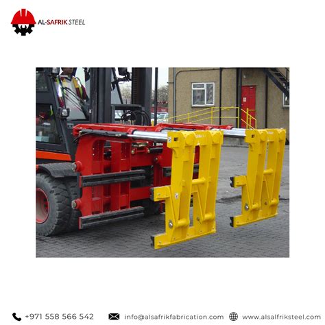 Forklift Block Clamp Steel Fabrication Al Safrik Steel