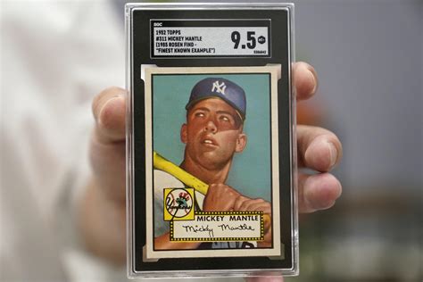 Mickey Mantle Card Breaks Record As Sports Memorabilia Soar AP News