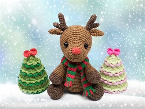 Crochet Deer Rudolph Free Pattern Amigurumi Today