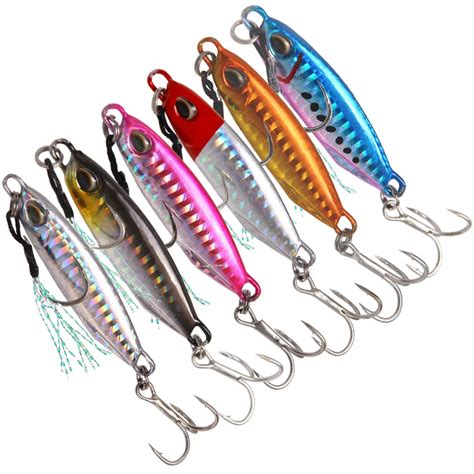 Metal Sequins Fishing Lure Crankbait Jig Shads Colher Iscas Artificiais