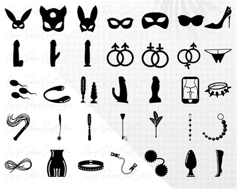 Bdsm Svg Bundle Adult Sex Toys Svg Sexual Svg Spanking Etsy