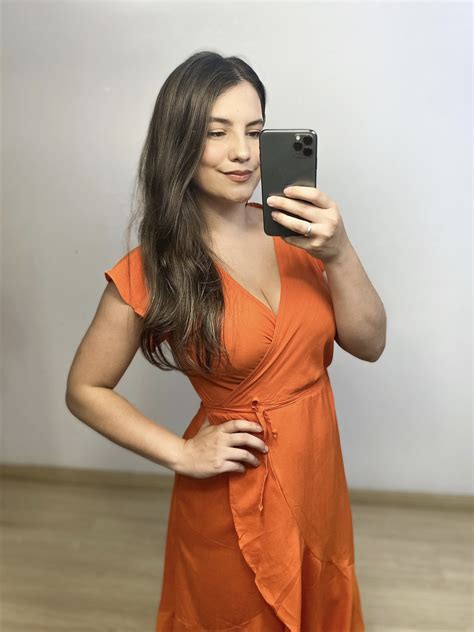 Vestido Envelope Laranja Loja Lali