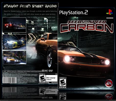 Viewing Full Size Need For Speed Carbon Box Cover