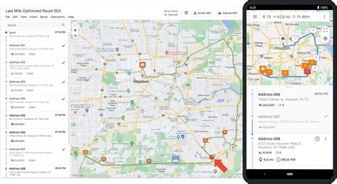 Out Of Sequence Visited Destinations On Optimized Routes