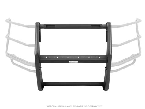 Go Rhino LR Series Push Bumper With 2 Light Mask RealTruck