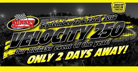 Sunset Speedway on Twitter: "The excitement is starting to build... we ...