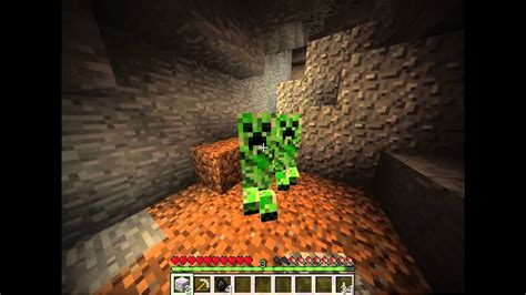 Funny Creeper Encounter Minecraft Youtube