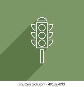 Traffic Light Outline Icon Stock Vector (Royalty Free) 491827033 | Shutterstock