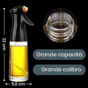 Bisnie Spruzzino Olio Per Friggitrice Aria Nebulizzatore Bottiglia