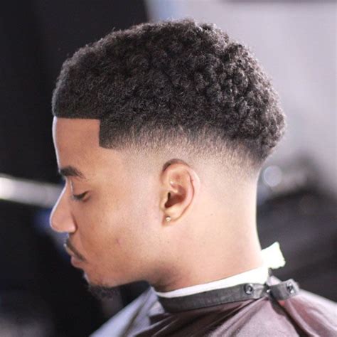 Blowout Haircut Black Man - Gerald Hipple Coiffure