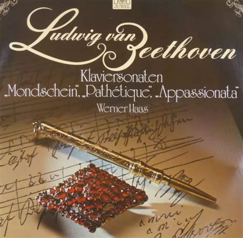 12 LP Vinyle Beethoven Sonates pour Piano Mondschein Pathétique