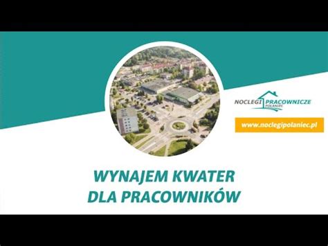 Kwatery Dla Pracownik W Wynajem Mieszka I Pokoi Dariusz W Jcik