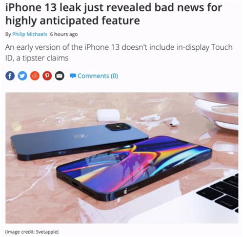 Iphone 13原型機曝光，一些備功能可能會讓用戶失望 每日頭條