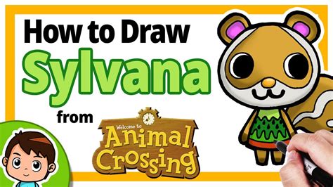 draw sylvana animal crossing step  step drawing tutorial