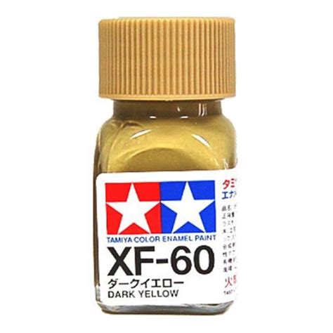 Tamiya Color Enamel Paint XF 60 Dark Yellow 10ML Bandai Gundam