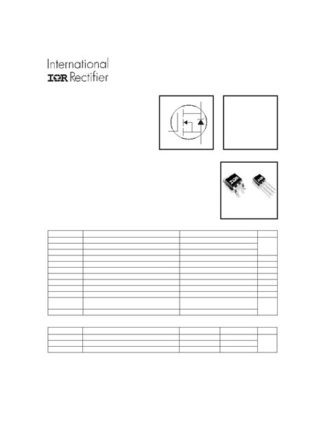 Lr N Datasheet Pages Irf Hexfet Power Mosfet