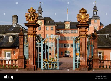 Schwetzingen Baroque Schwetzingen Castle Front Entrance Rhein Neckar