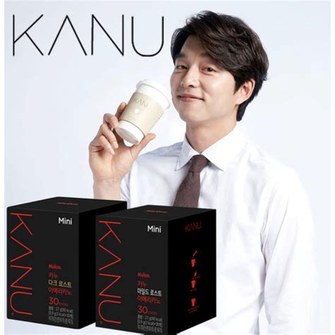 韓國 Kanu Maxim Mini 中度烘焙 美式咖啡 30入每盒 蝦皮購物